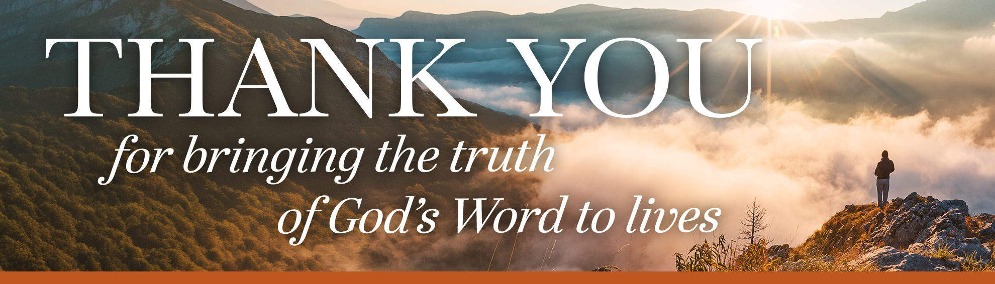 Thank you for bringing the truth of God's word to lives