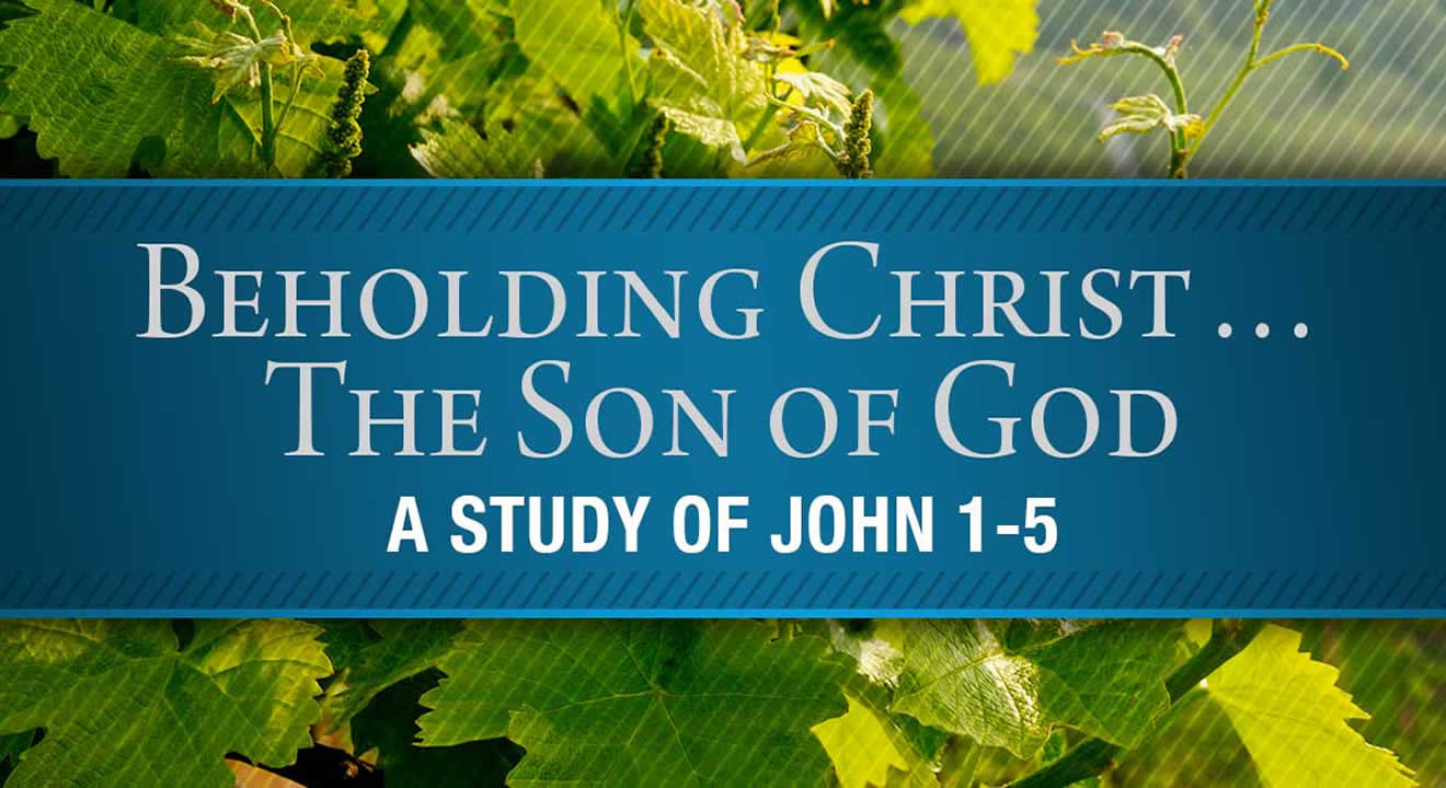 Beholding Christ . . . The Son of God