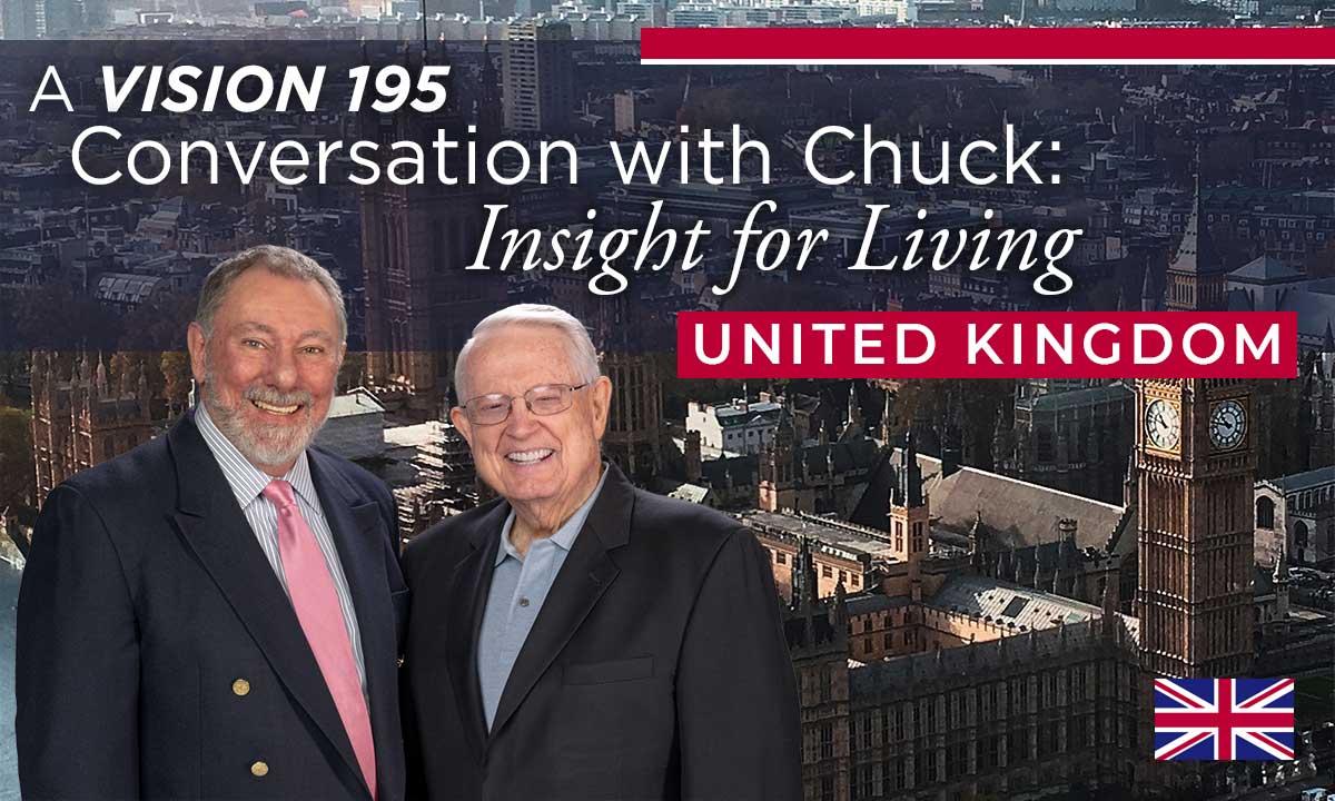 A Vision 195 Conversation with Chuck: Insight for Living United Kingdom