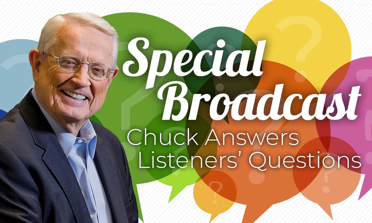 Special Broadcast: Chuck Answers Listeners’ Questions