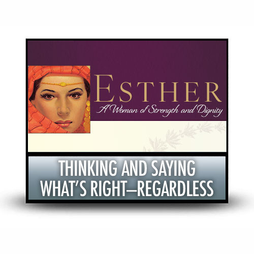 Thinking and Saying What’s Right—Regardless – CD