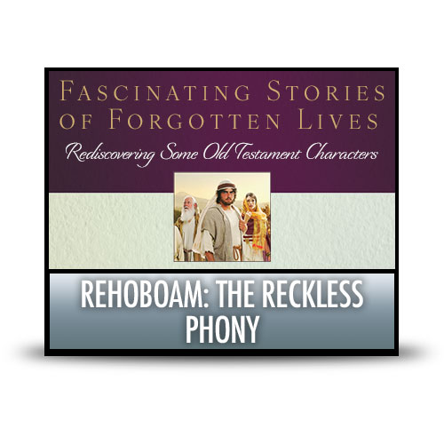 Rehoboam: The Reckless Phony – CD