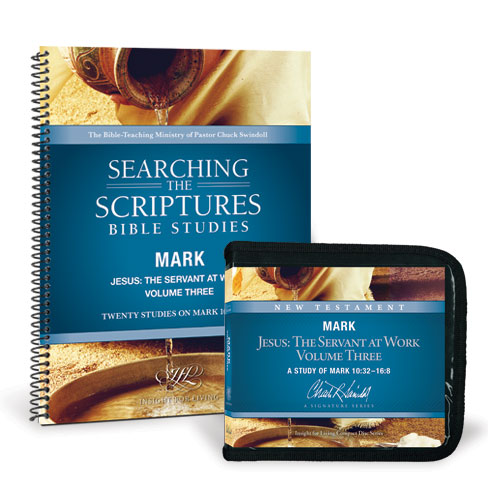 Jesus: The Servant at Work, Volume Three (A Study of Mark 10:32–16:8) – CD Series with Searching the Scriptures workbook