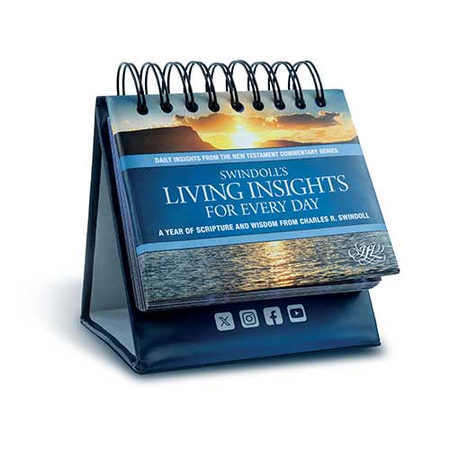 Swindoll’s Living Insights for Every Day: A Year of Scripture and Wisdom from Charles R. Swindoll