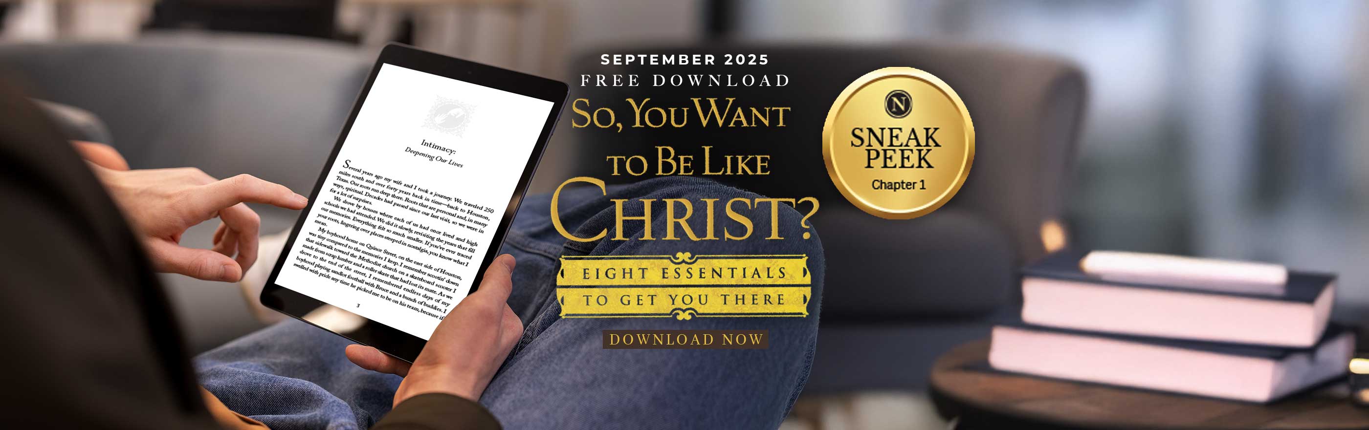 So, You Want to Be like Christ? Sneak peek