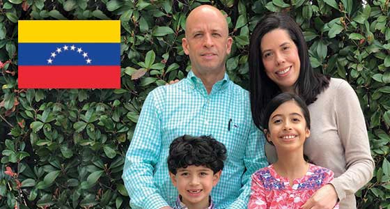 Cesar and Vanessa's family