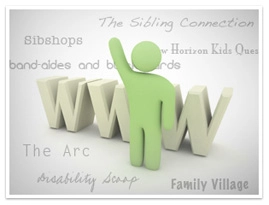 A figure standing with right arm raised in front of the letters 'www'